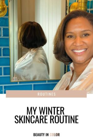 Winter Skincare Routine - Skincare for sensitive skin - skincare for eczema - skincare for black women